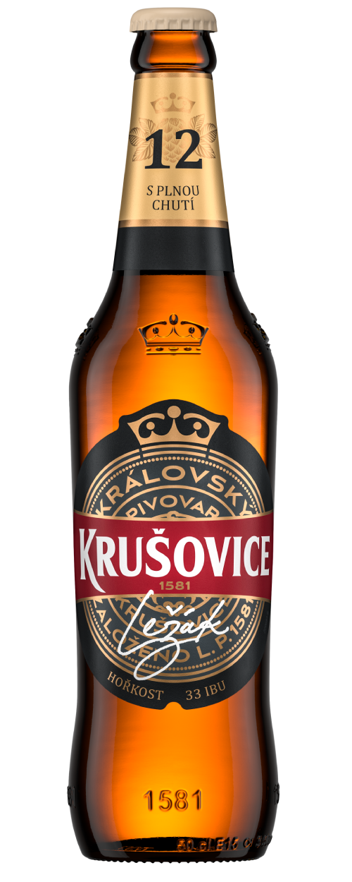 bottle Krušovice