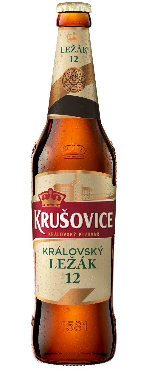 bottle Krušovice